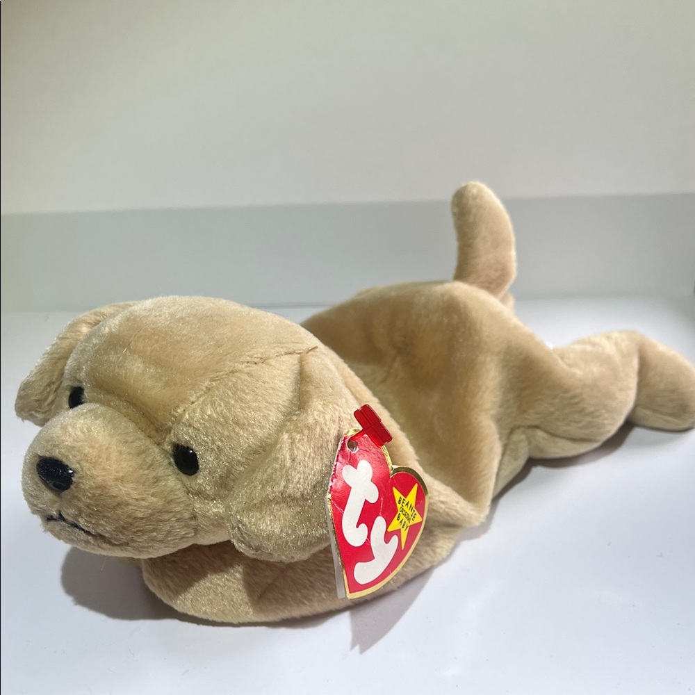 1998 Ty Beanie Babies Fetch puppy with tag